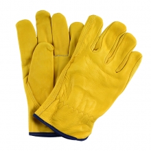 Γάντια Κίτρινα Όλο Δέρμα Νο10
